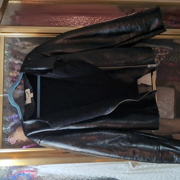 Michael Kors Moto Jacket 3x - Picture 2 of 8